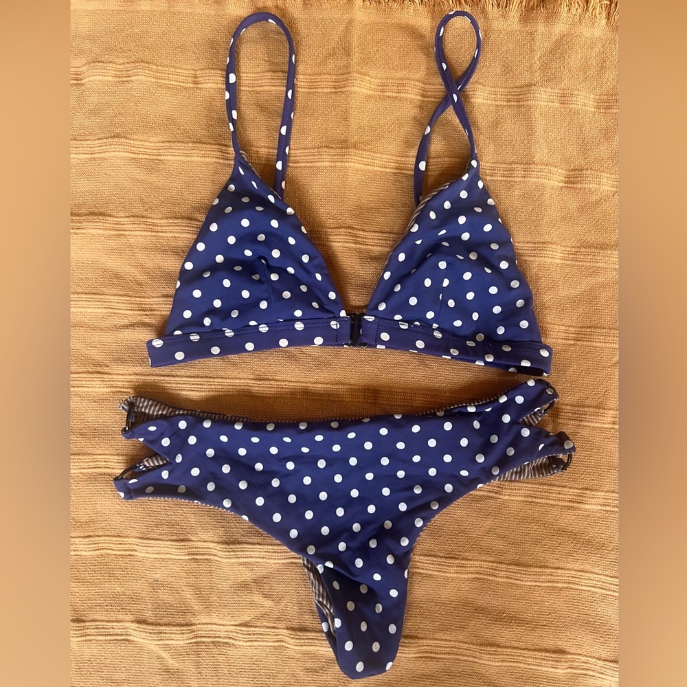 Acacia bobby dot swimsuit set